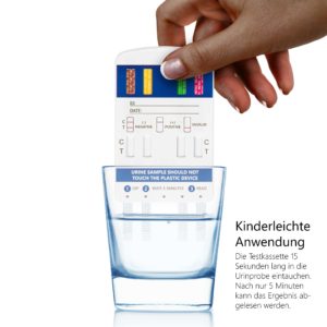 LuxmedIQ Drogentest Multi 8 Anwendung