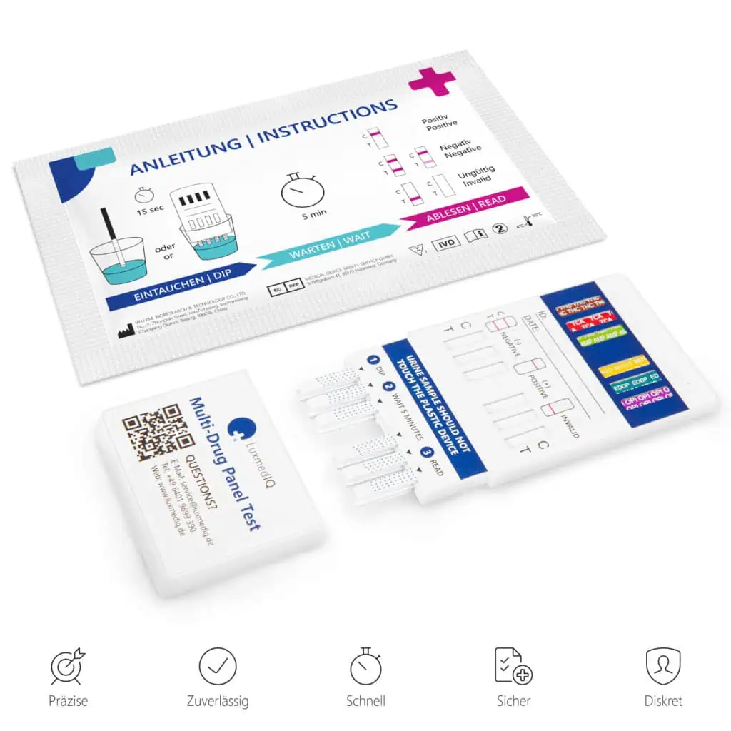 LuxmedIQ Drogentest Multi12 Vorteile