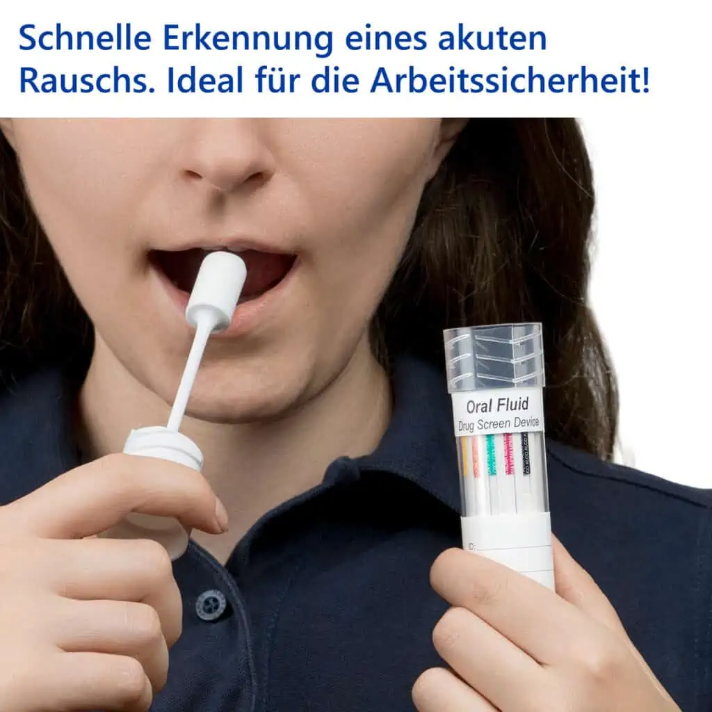 LuxmedIQ Speichel Drogentest Multi 11 + Alkohol Verwendung