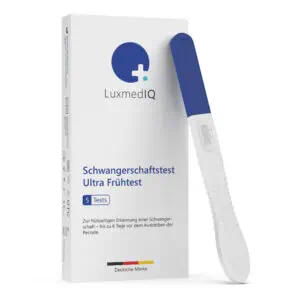 LuxmedIQ Schwangerschaftstest Ultra Frühtest Titel