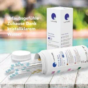 LuxmedIQ 7in1 Pool und Spa Testreifen Emotion