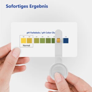 LuxmedIQ Vaginaler pH Test Ergebnis
