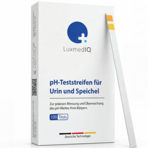 LuxmedIQ Urin und Speichel pH Teststreifen Titelbild