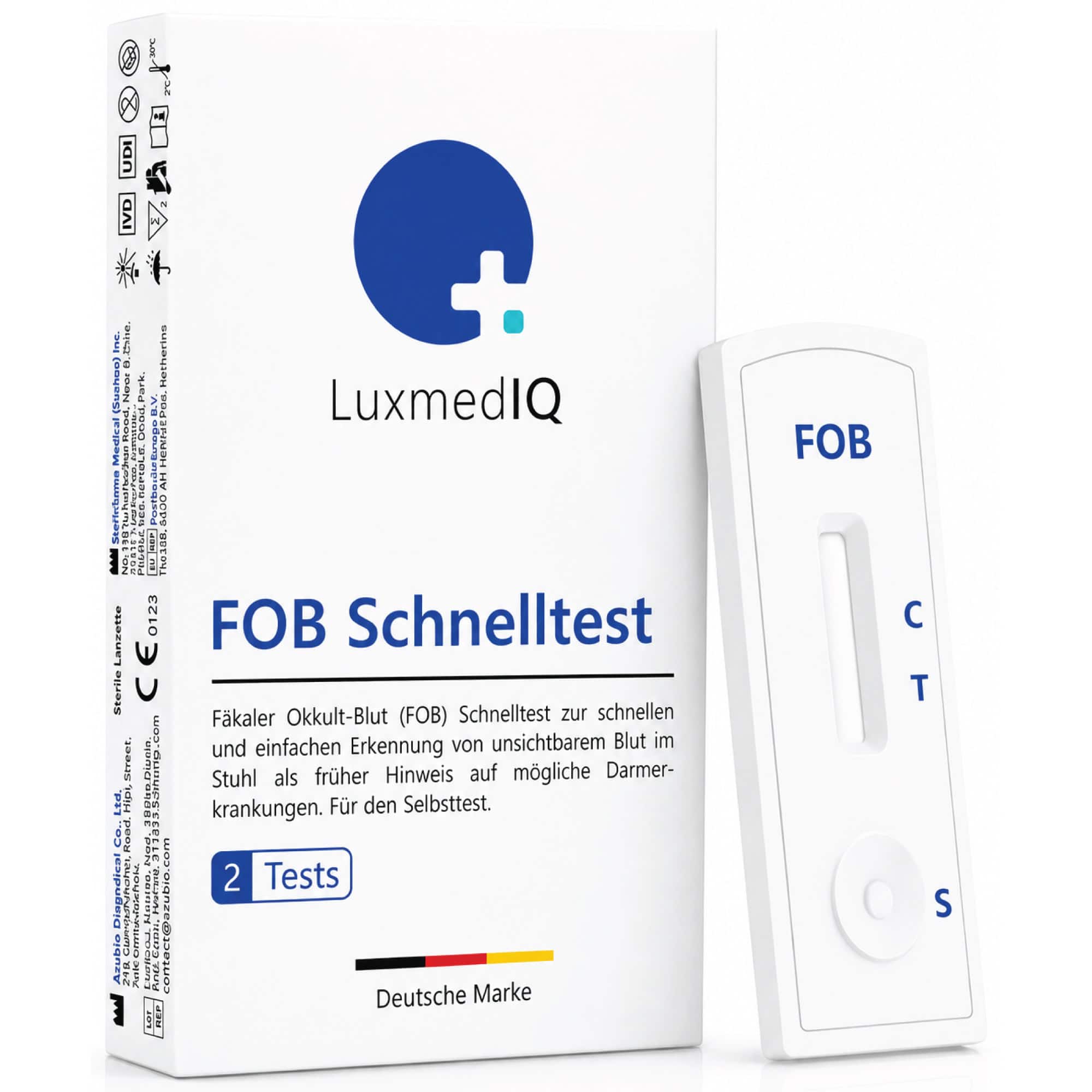 2x Schnelltest auf Okkultes Blut im Stuhl (FOB)