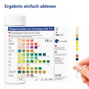 LuxmedIQ Urin Teststreifen 11 Parameter Ablesen